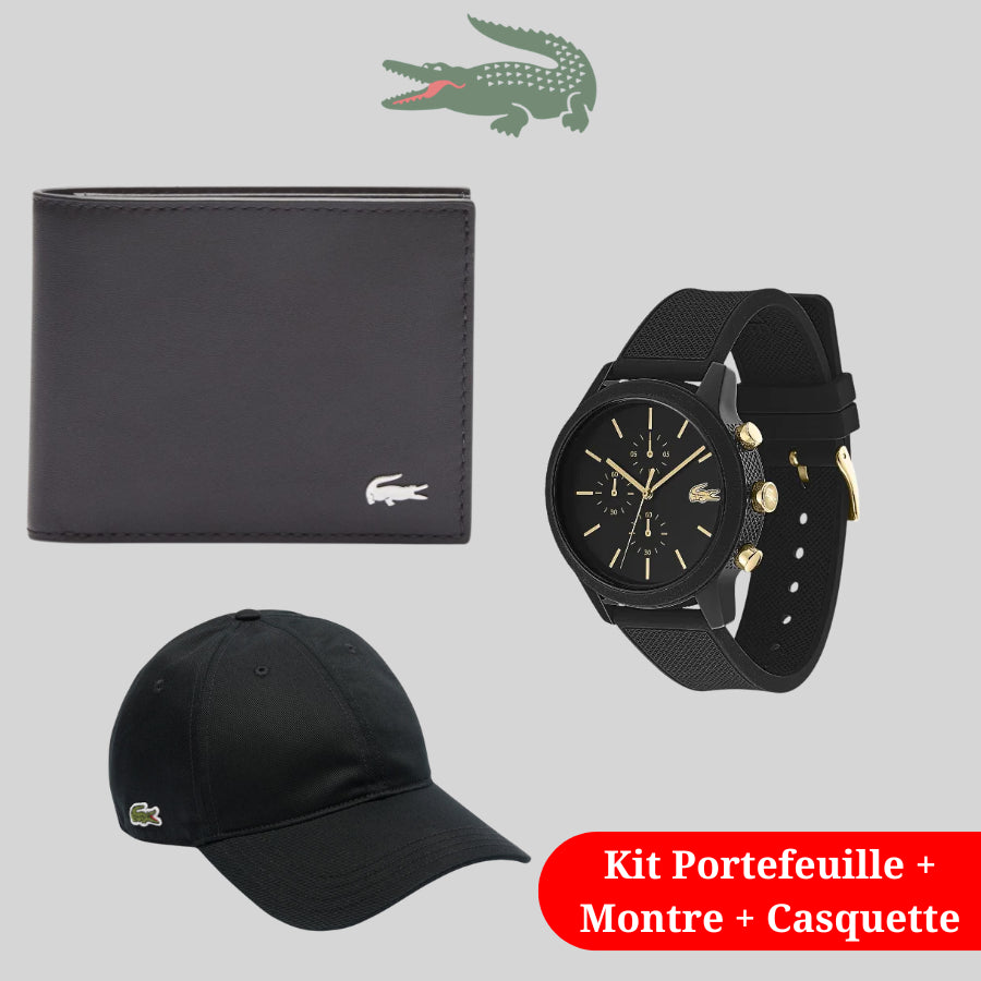 LC™ Coffret Montre + Portefeuille + Casquette