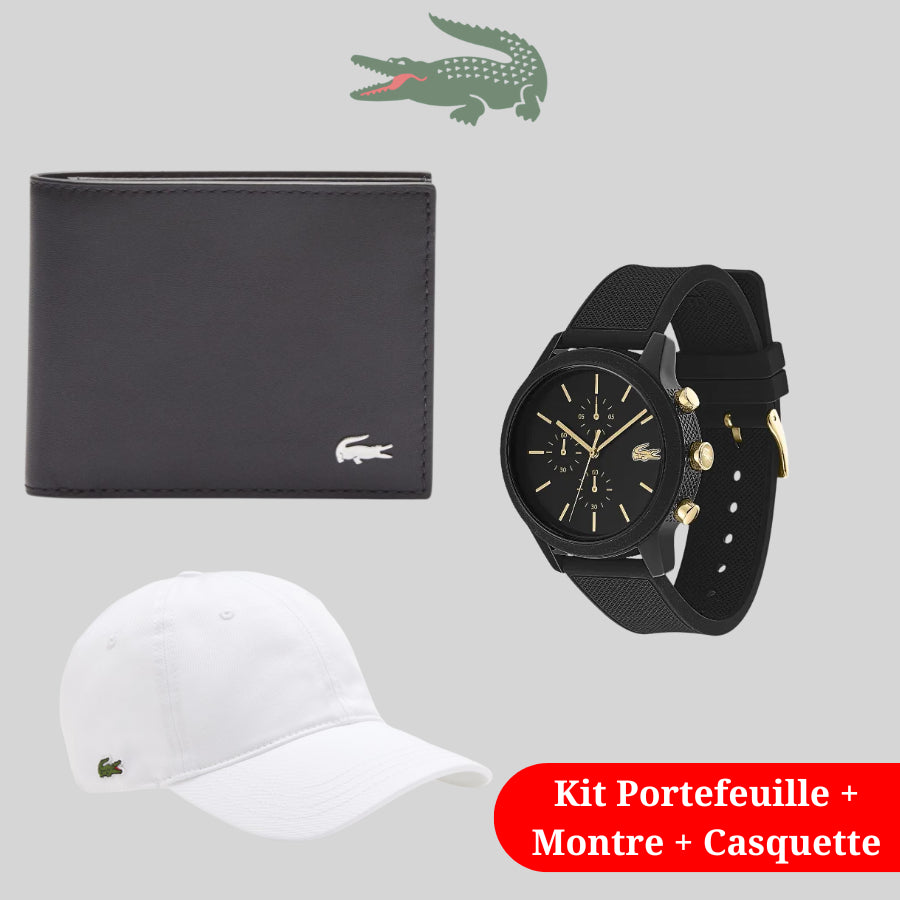 LC™ Coffret Montre + Portefeuille + Casquette