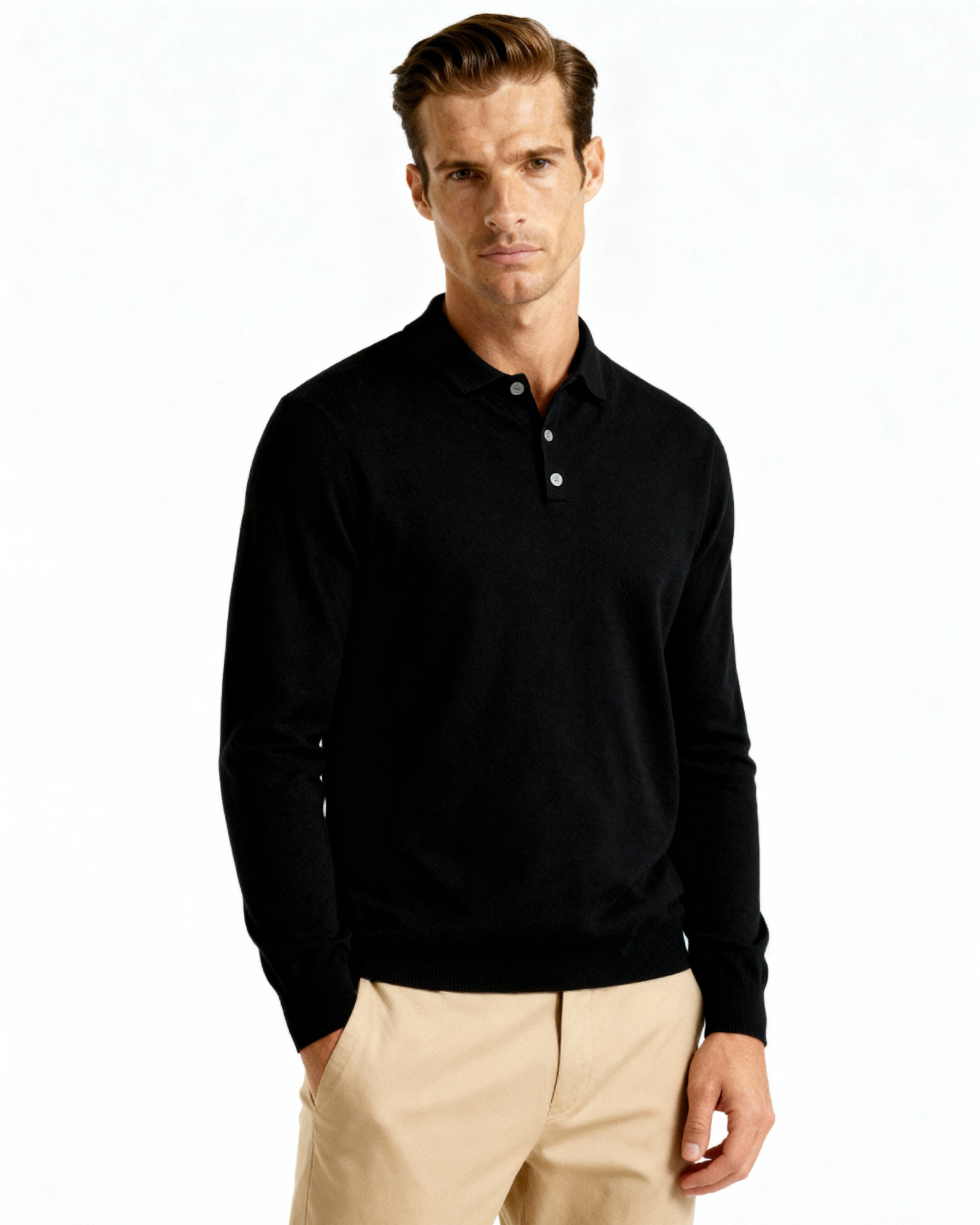 100% Cashmere Polo