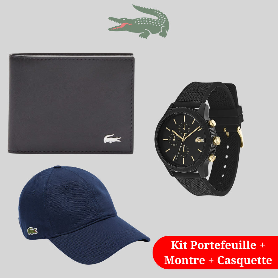 LC™ Coffret Montre + Portefeuille + Casquette
